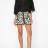 Arono Short Skirt in Coton Jacquard Arono Short Skirt in Coton Jacquard