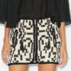 Arono Short Skirt in Coton Jacquard Arono Short Skirt in Coton Jacquard