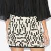Arono Short Skirt in Coton Jacquard Arono Short Skirt in Coton Jacquard