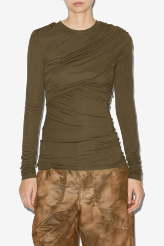 Dressi Draped Jersey Top