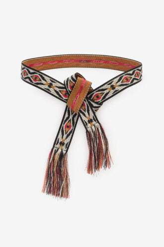 Etki Woven Graphic Jacquard Belt