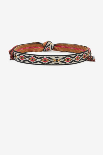 Etki Woven Graphic Jacquard Belt