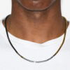 Lenno Natural Stone and Brass Necklace Lenno Natural Stone and Brass Necklace