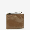 Mino Shiny Leather Clutch Bag Mino Shiny Leather Clutch Bag