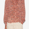 Noeline Printed Crepe Blouse Noeline Printed Crepe Blouse