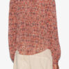 Noeline Printed Crepe Blouse Noeline Printed Crepe Blouse