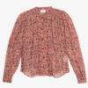 Noeline Printed Crepe Blouse Noeline Printed Crepe Blouse